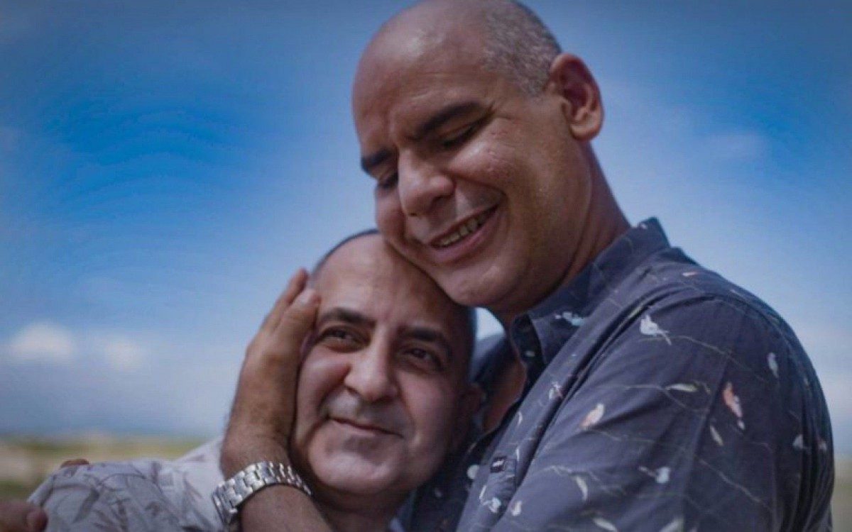 Mário Leony e o marido