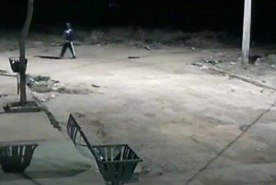 Lázaro foi flagrado por câmara de segurança horas antes de ser morto