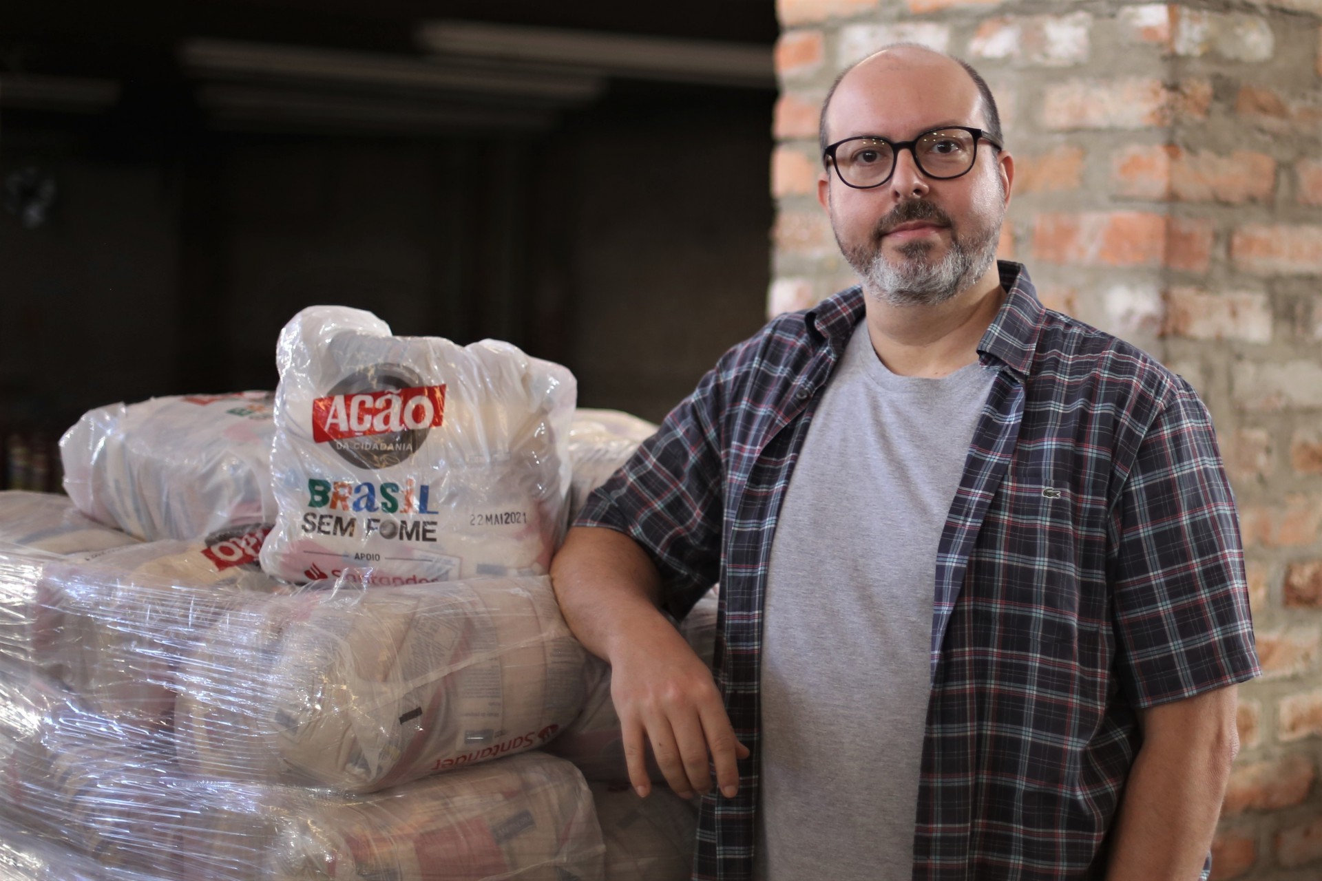 Ação da Cidadania promove a doação de 40 toneladas de alimentos para população LGBTQIA+ - Thais Alvarenga