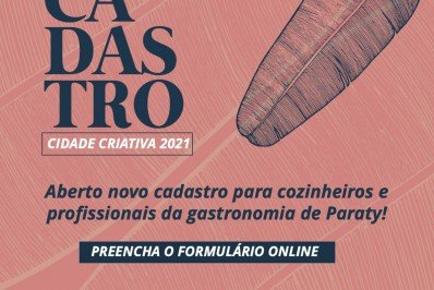 Aberto novo cadastro para cozinheiros e profissionais da gastronomia de Paraty!
