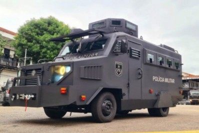 Polícia Militar diz que novo blindado irá gravar operações