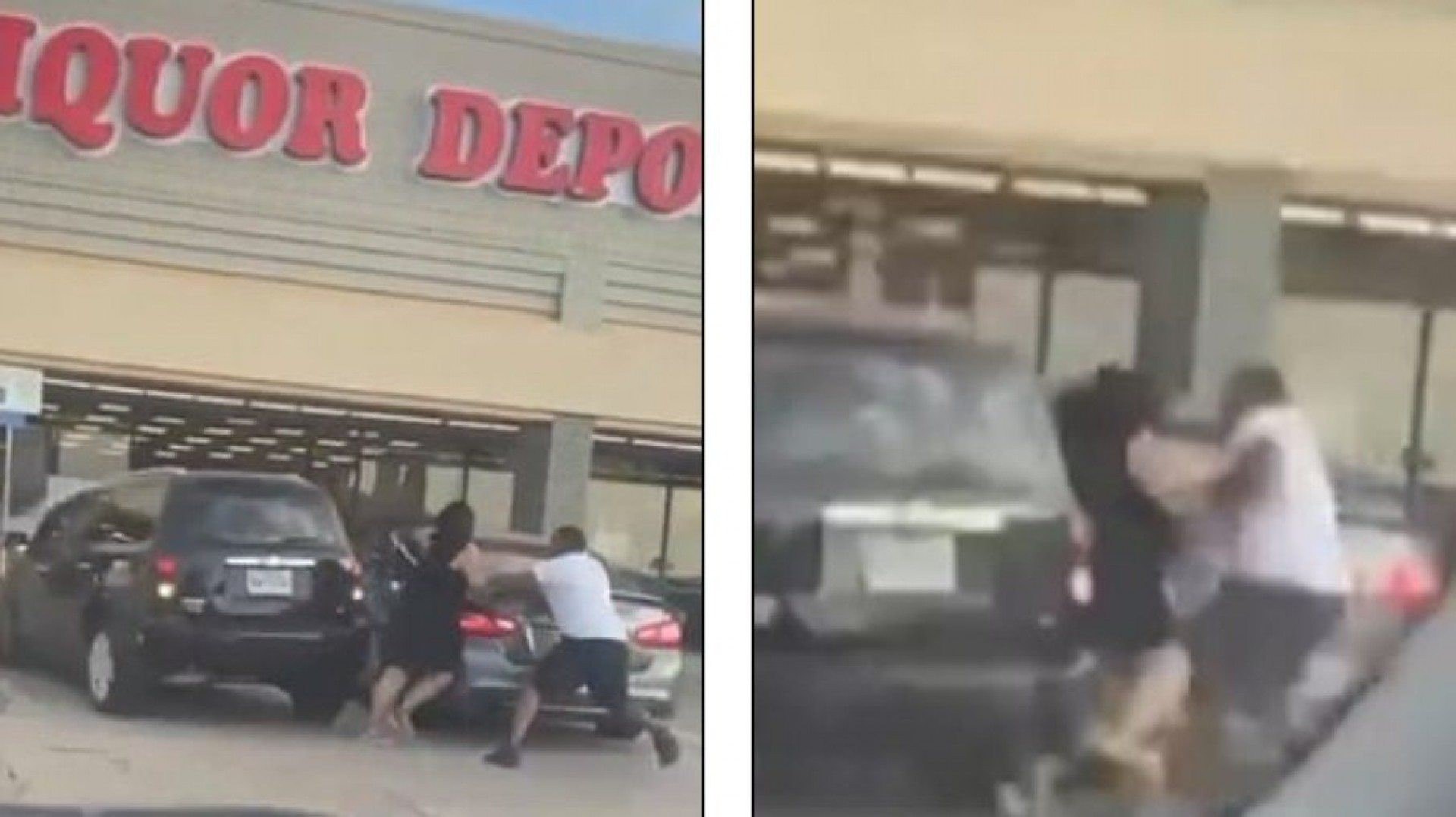 Vídeo: Mulher sofre acidente ao tentar matar o próprio namorado