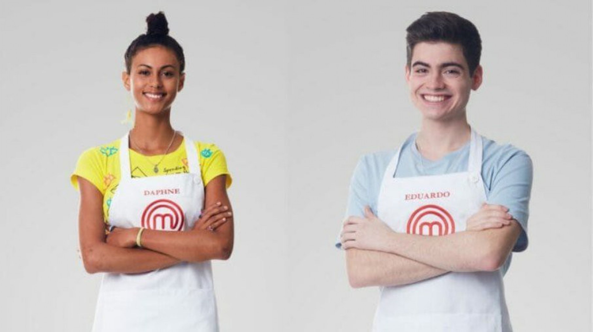 Daphne Sonnenschein e Eduardo Prado, do 'MasterChef Jr.', retornam à competição na versão adulta - Divulgação/Band