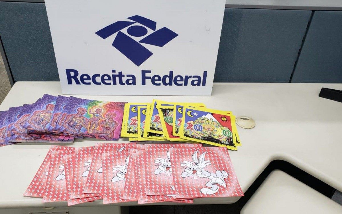 Droga é um equivalente ao LSD - Divulgação/Receita Federal