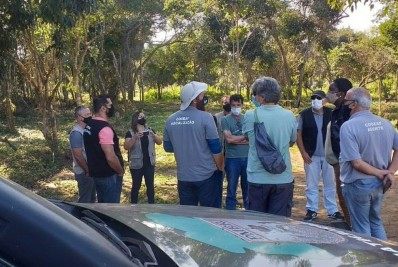 Operação contra grilagem de terras embarga loteamentos irregulares em área quilombola