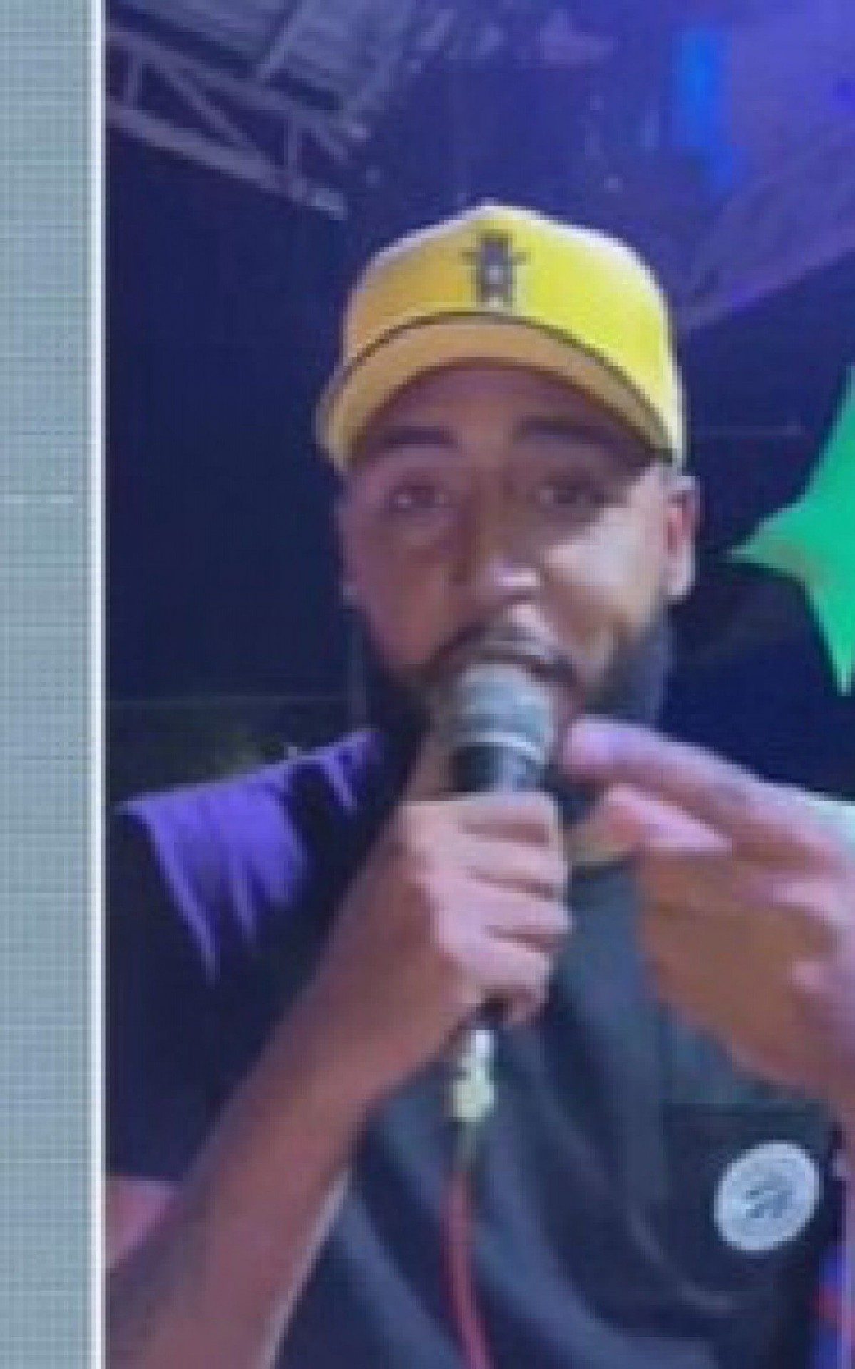 Jean Carlos dos Santos, de 22 anos, foi morto durante tiroteio entre milicianos na comunidade do Terreirão