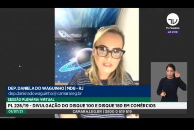 Câmara dos Deputados aprova ampliar a divulgação dos serviços de Disque Denúncia