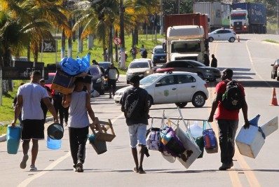 Famílias retiradas de ocupação em Itaguaí receberão auxílio emergencial