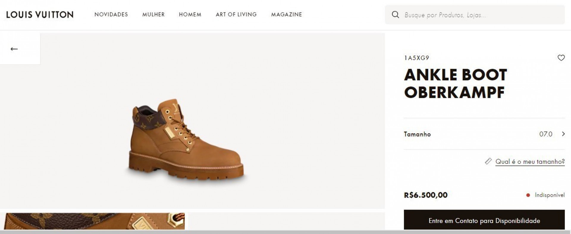 Bota favorita de João Figueiredo sai por R$ 6,5 mil - Reprodução