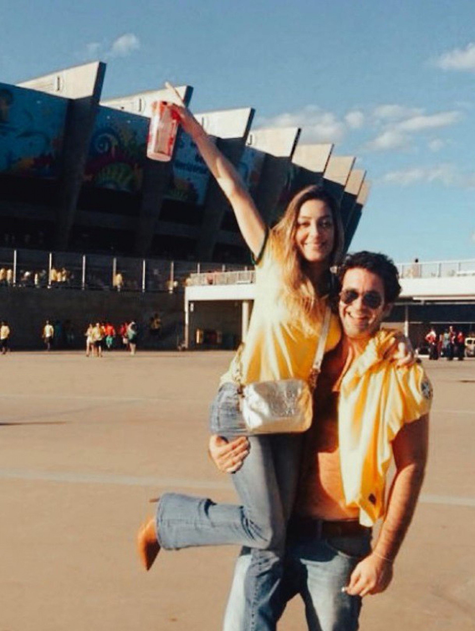 Tainá Galvão e Flávio Portella - Reprodução