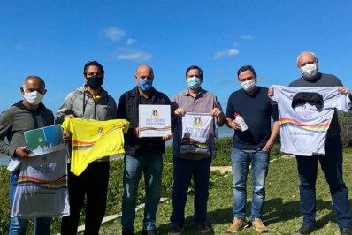 Secretário do Lazer e do Esporte de Búzios participa de um café da manhã com empresa organizadora dos jogos estudantis do Estado do Rio de Janeiro