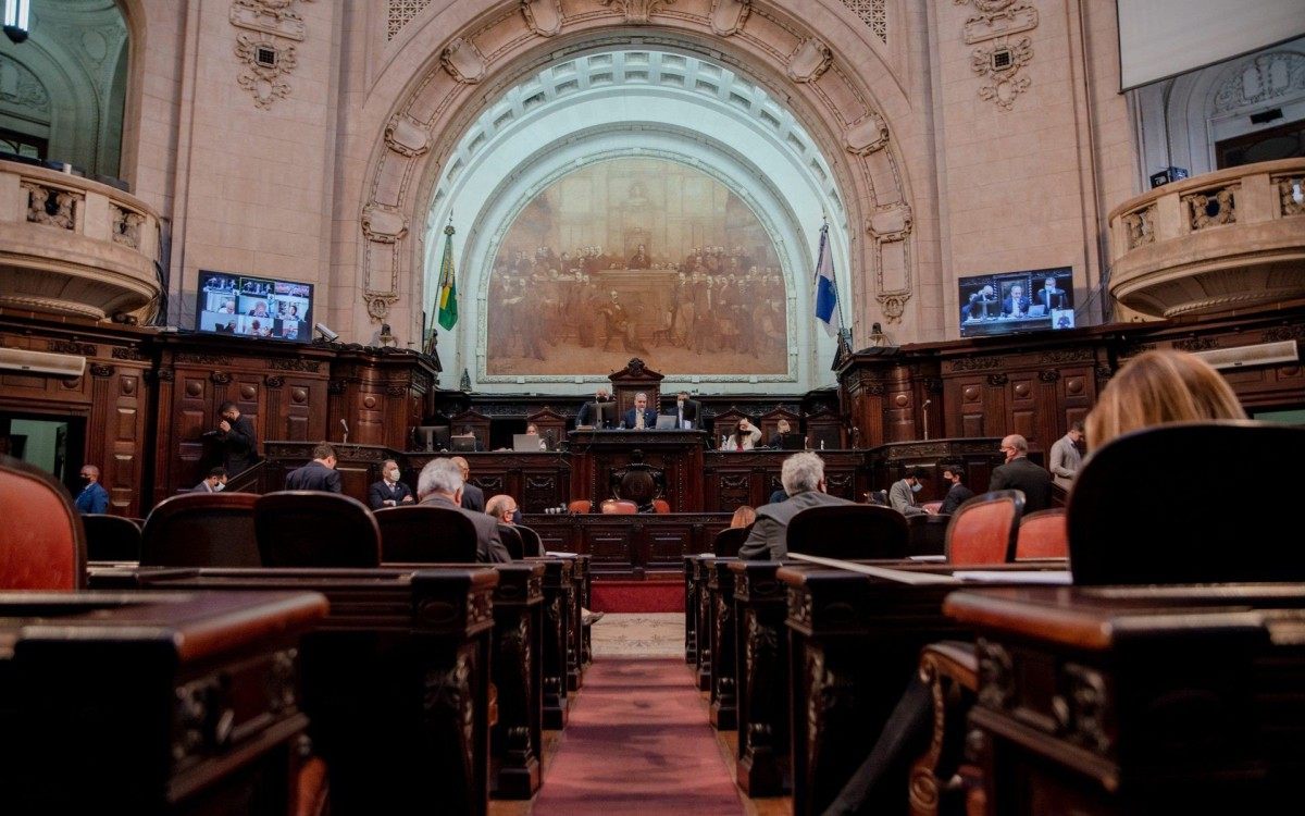 Plen&aacute;rio da Assembleia Legislativa do Rio - Julia Passos/Divulga&ccedil;&atilde;o Alerj