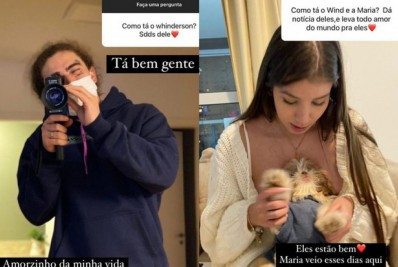 'Estão bem, gente', diz irmã de Whindersson sobre a família