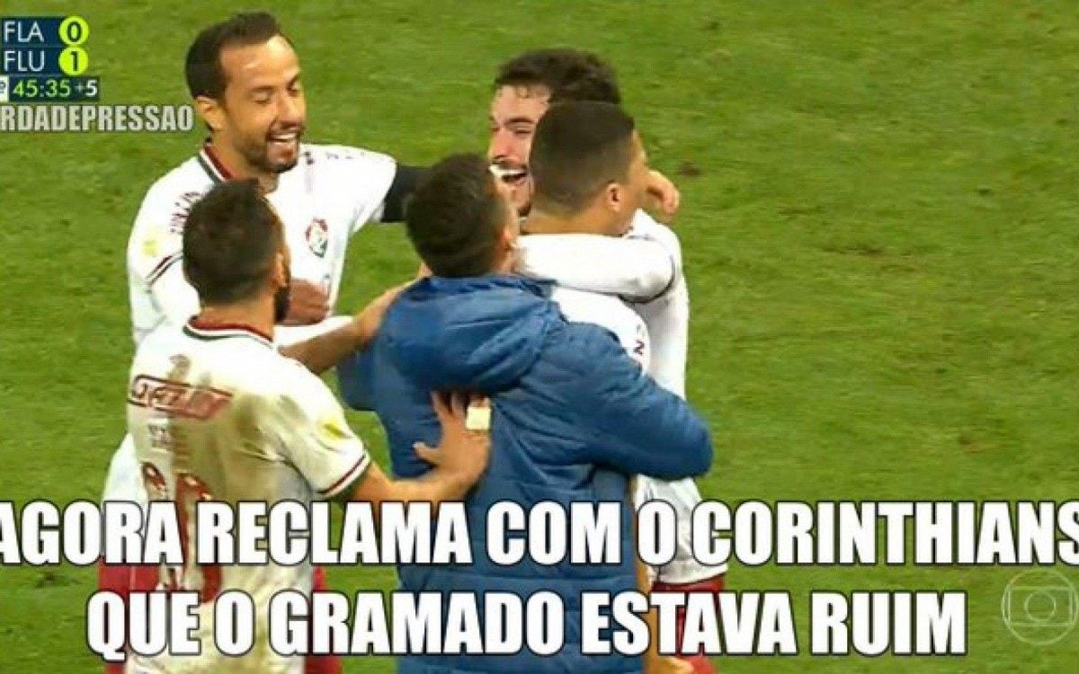 Flamengo perde para o Fluminense e é zoado