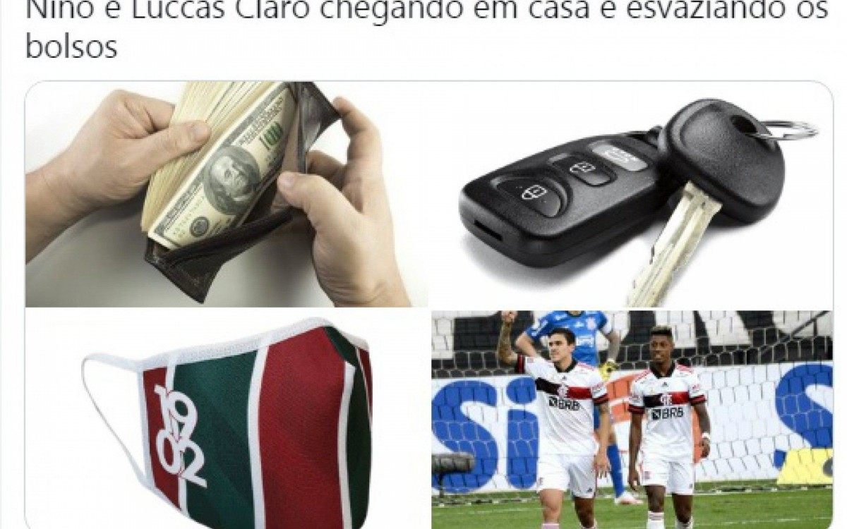 Flamengo perde para o Fluminense e é zoado