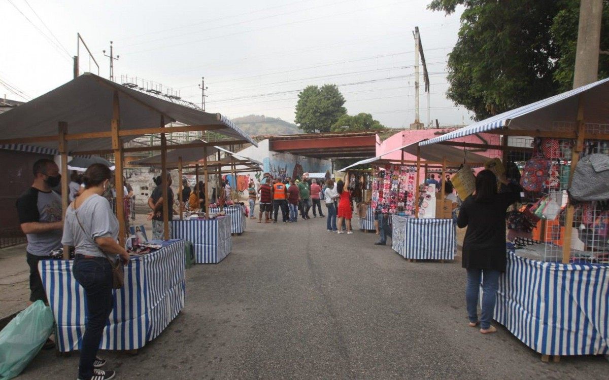 Ação conjunta de órgãos da prefeitura revitalizou região do Buraco do Padre, famoso ponto do Engenho Novo - ESTEFAN RADOVICZ/AGÊNCIA O DIA