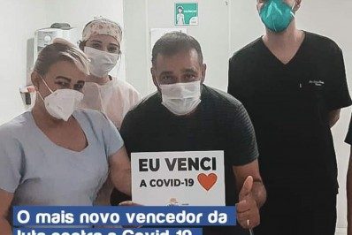 Em Itaperuna, locutor esportivo vence luta contra a Covid-19