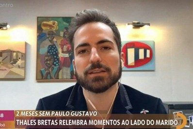 No 'Encontro', viúvo de Paulo Gustavo crítica falta de ações contra covid-19: 'Desgoverno'