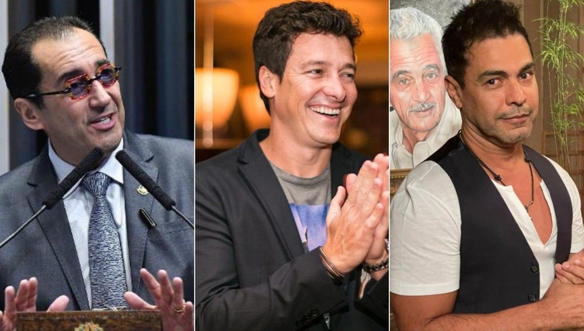 'N&atilde;o perca tempo com uma figura podre como Zez&eacute; Di Camargo', avisa Kajuru para Rodrigo Faro