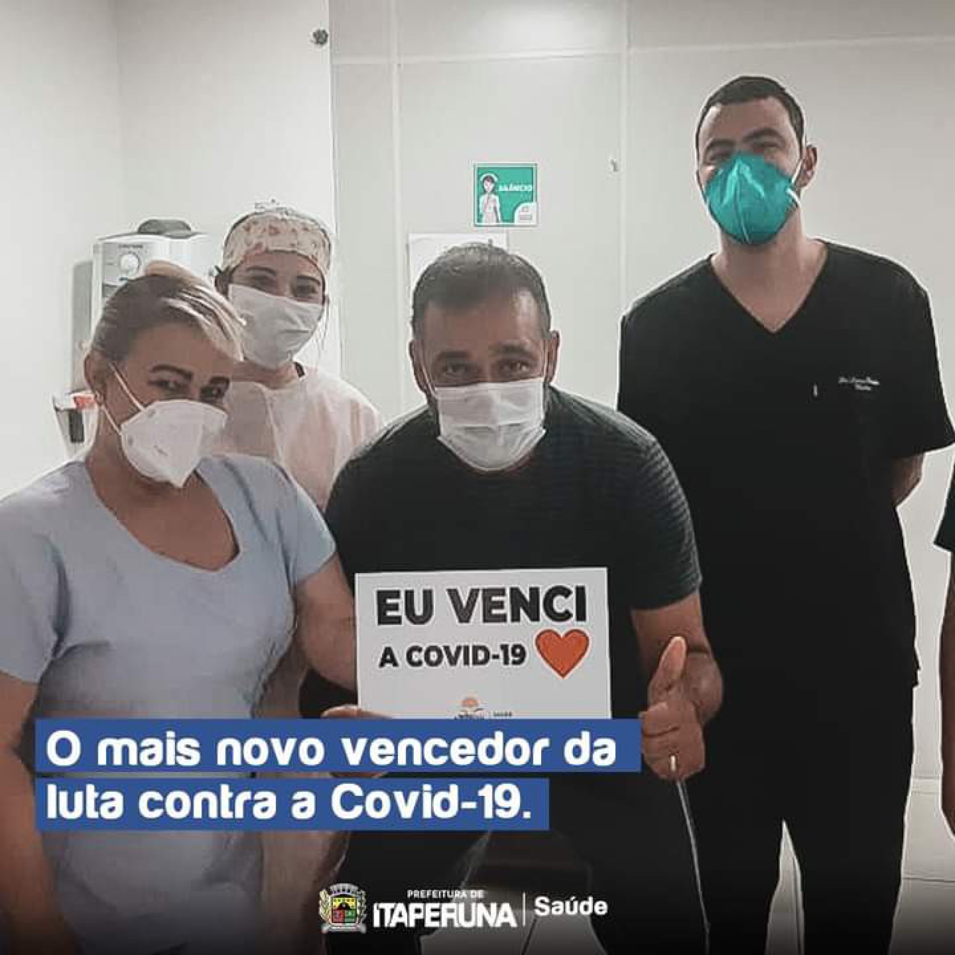 Em Itaperuna, locutor esportivo vence luta contra a Covid-19