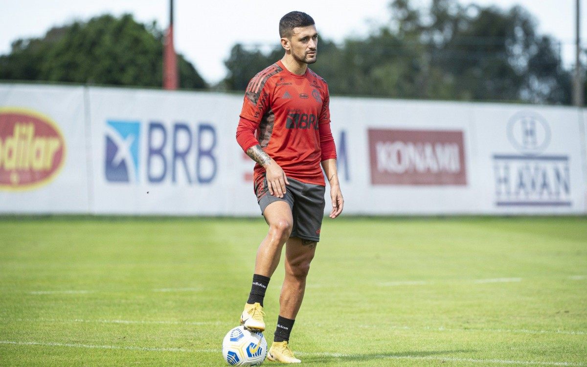 De volta após Copa América, Arrascaeta deve voltar ao time titular - Alexandre Vidal / Flamengo