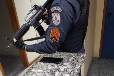 Miracema: Jovem tenta fugir de abordagem, mas é preso por tráfico