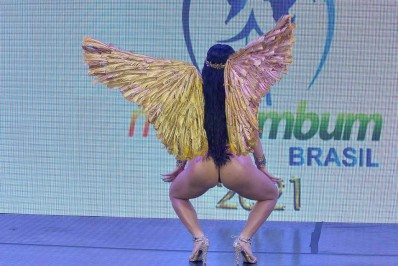 Lunna LeBlanc é a grande vencedora do Miss Bumbum 2021 - Francisco Cepeda / Ag. News