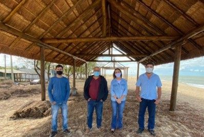 Prefeitura de Quissamã leva obras para a Praia do Visgueiro