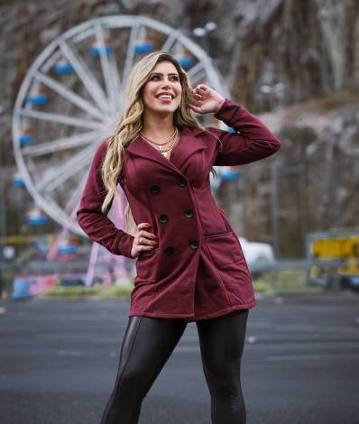 Rio de Janeiro, 05/07/2021 - Ensaio moda Inverno com a Modelo Thay Magalhães. Foto: Luciano Belford/Agência O Dia - Luciano Belford/Agencia O Dia