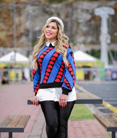 Rio de Janeiro, 05/07/2021 - Ensaio moda Inverno com a Modelo Thay Magalhães. Foto: Luciano Belford/Agência O Dia - Luciano Belford/Agencia O Dia