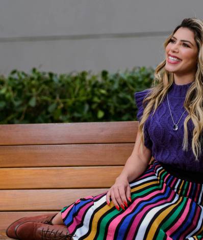 Rio de Janeiro, 05/07/2021 - Ensaio moda Inverno com a Modelo Thay Magalhães. Foto: Luciano Belford/Agência O Dia - Luciano Belford/Agencia O Dia