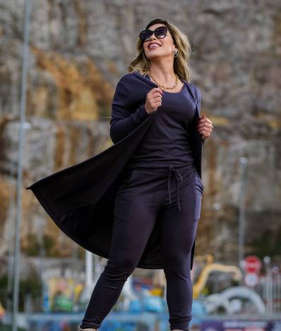 Rio de Janeiro, 05/07/2021 - Ensaio moda Inverno com a Modelo Thay Magalhães. Foto: Luciano Belford/Agência O Dia - Luciano Belford/Agencia O Dia