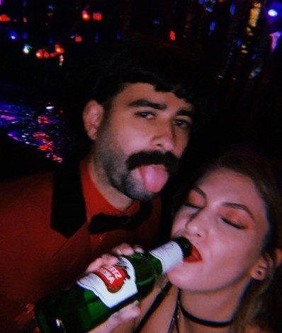 Carol Moreira e Tiago Souto - Reprodução