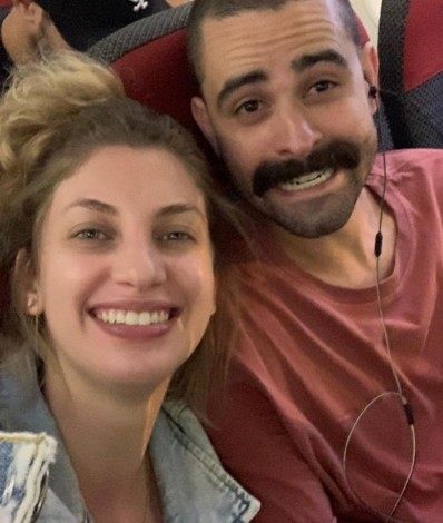 Carol Moreira e Tiago Souto - Reprodução