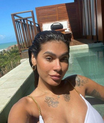 Pocah curte dias de descanso em resort no Nordeste - Reprodução Internet