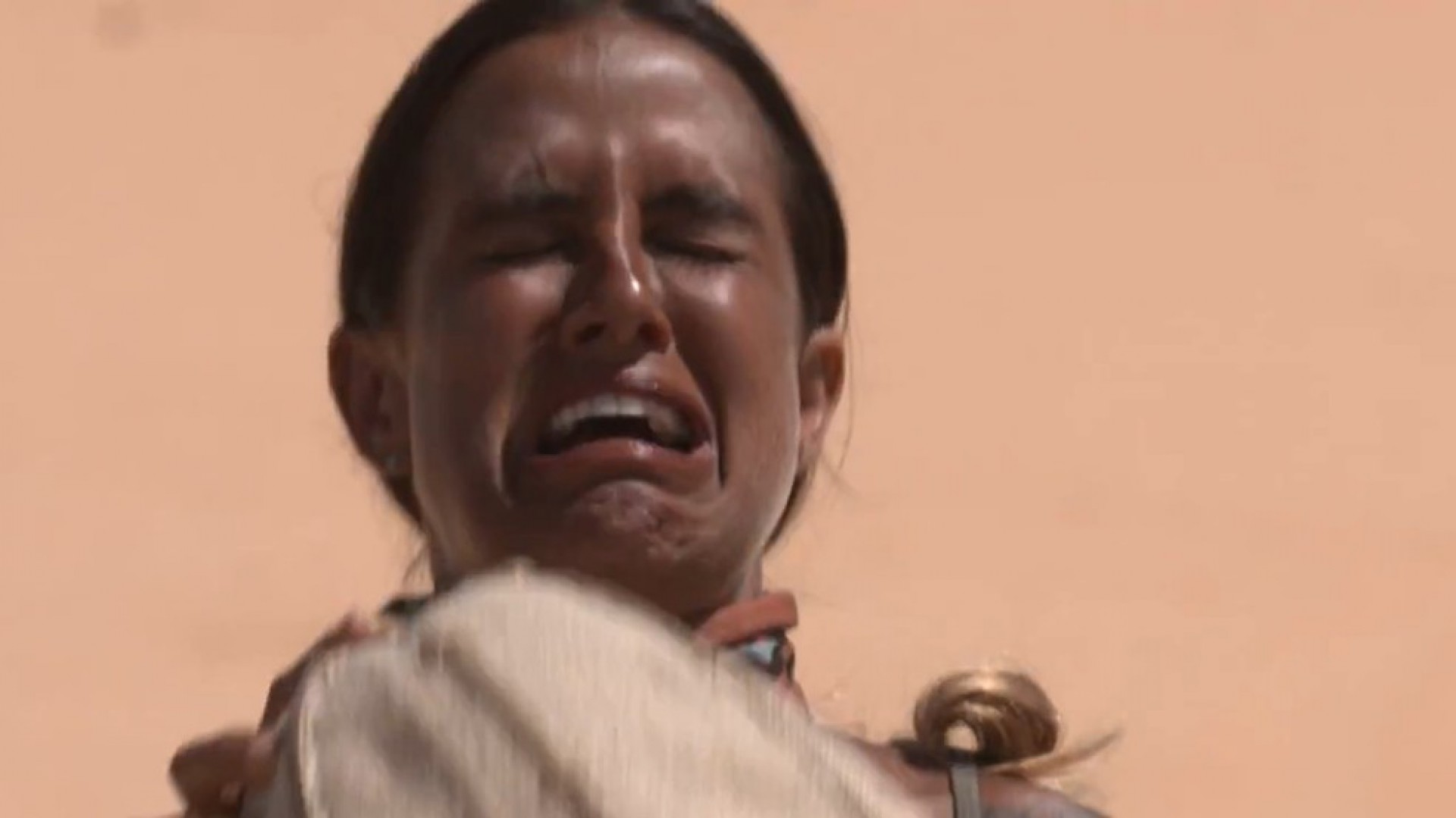 Carol Peixinho não gostou muito da comida - Divulgação / TV Globo