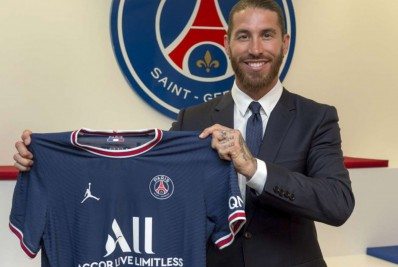Sergio Ramos é anunciado como reforço do Paris Saint-Germain