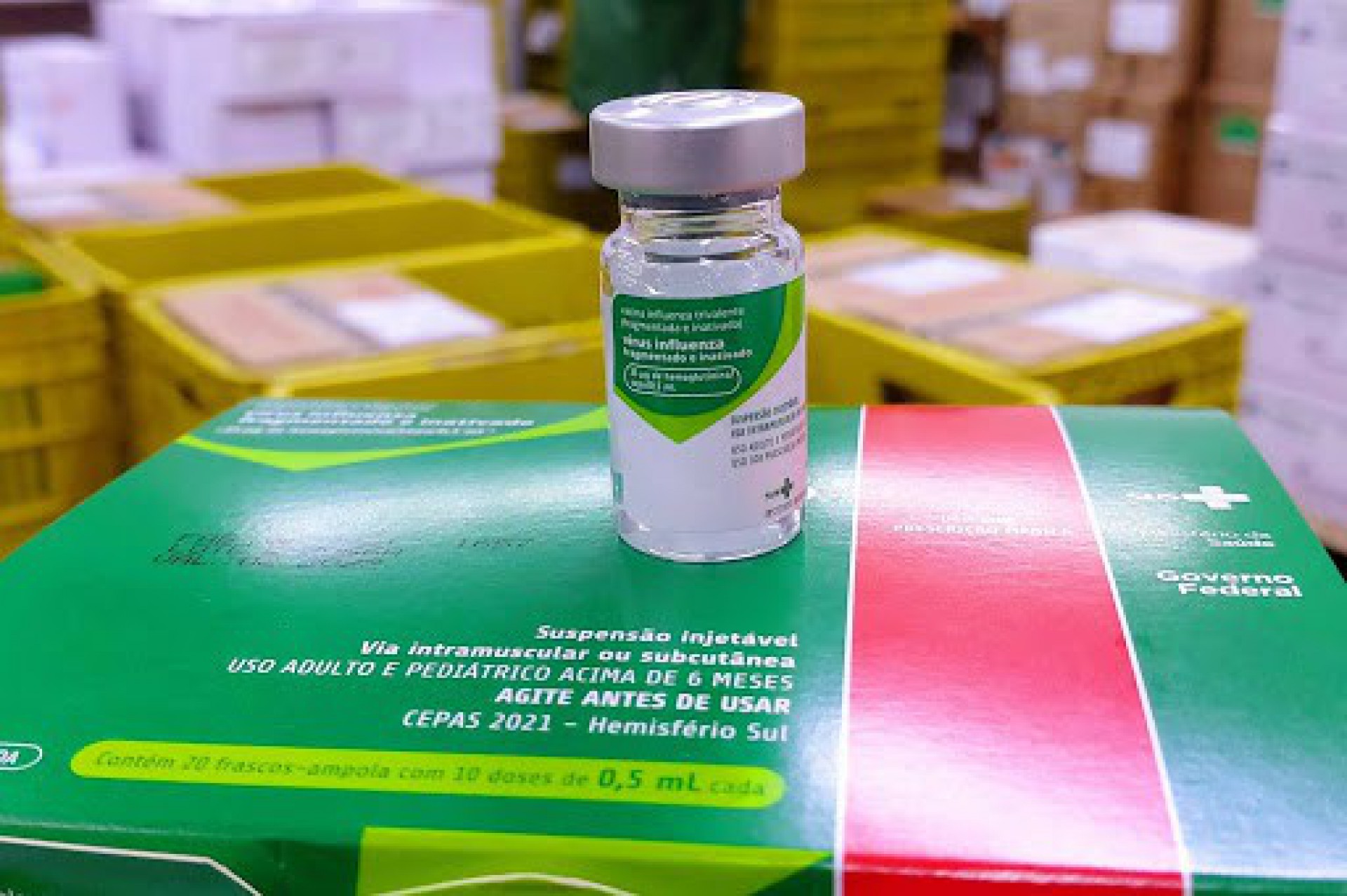 Influenza: pessoas vacinadas contra COVID-19 devem apresentar cartão de vacinação