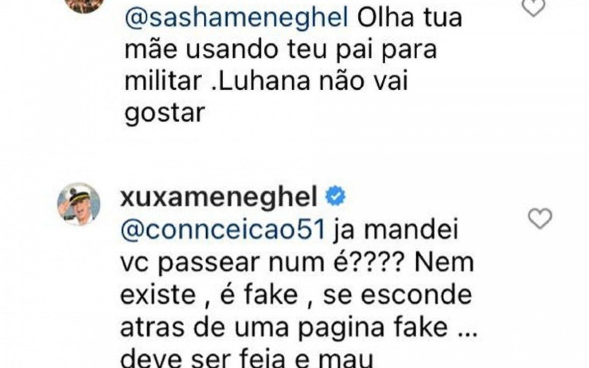 Post de Xuxa