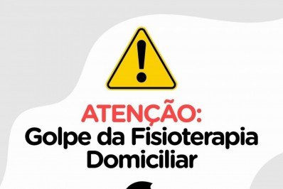 Prefeitura de Vassouras alerta sobre golpe da fisioterapia domiciliar 