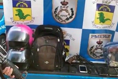 Dupla é presa por praticar roubos em Jacarepaguá