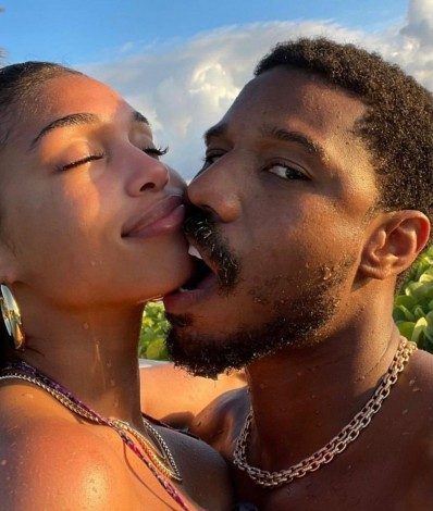 Michael B Jordan e Lori Harvey - Reprodução