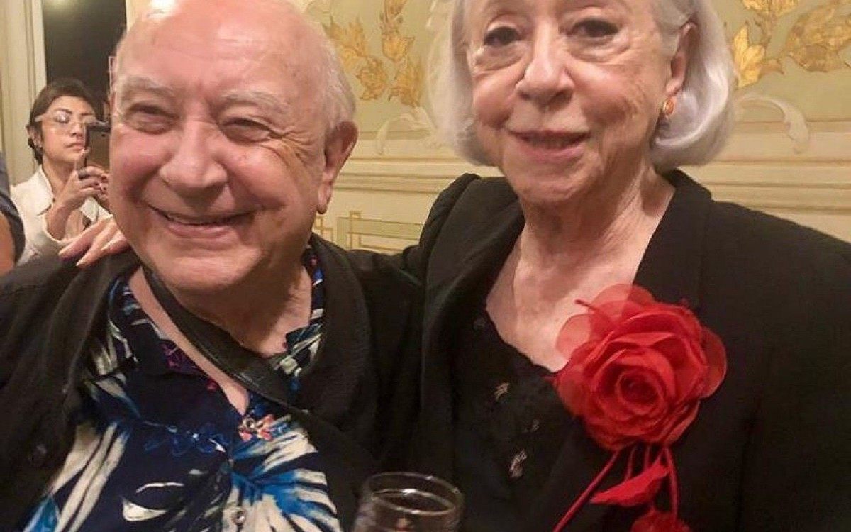 Sérgio Mamberti e Fernanda Montenegro
 - Reprodução/Instagram