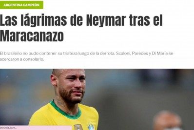 Jornais estrangeiros repercutem derrota do Brasil para a Argentina: 'Maracanazo'