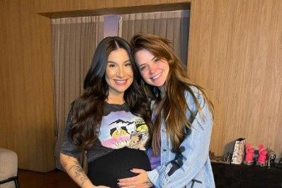 Marcela Mc Gowan visita Bianca Andrade e se derrete pela influencer