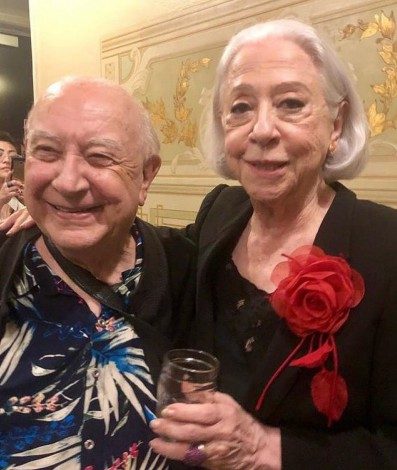 Sérgio Mamberti e Fernanda Montenegro
 - Reprodução/Instagram