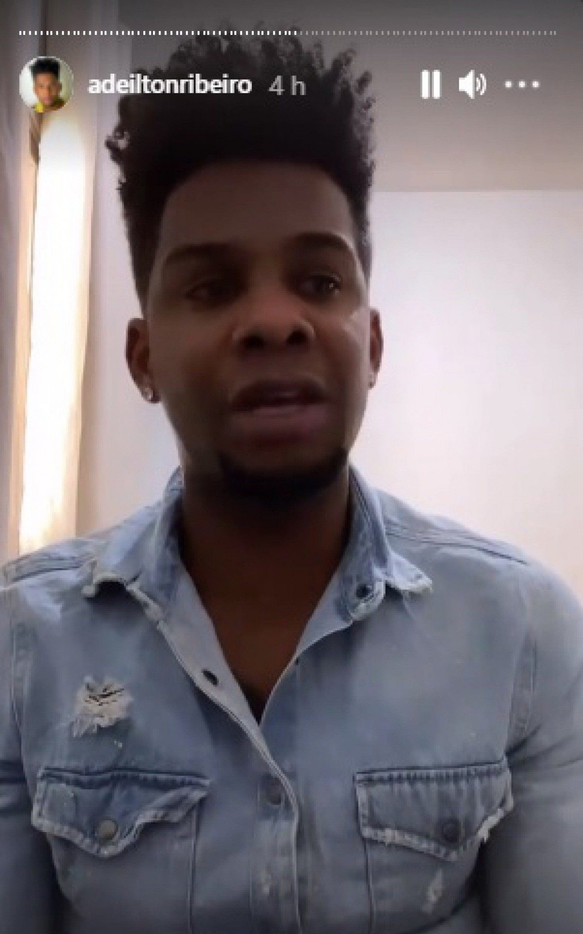 Desabafo de Adeilton Ribeiro