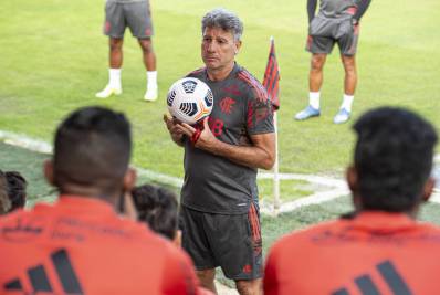 Após realizar sonho de treinar o Flamengo, Renato Gaúcho dispara: 'Agora quero a Libertadores'