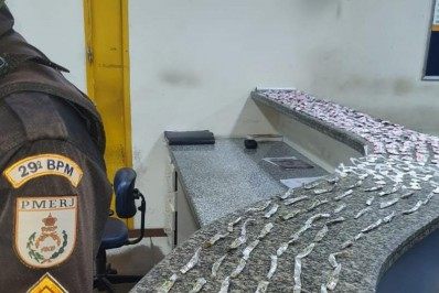 29° BPM apreende munições e cargas de drogas, após denúncia