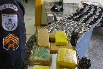 Polícia prende homem com mais de 8kg de maconha em Araruama